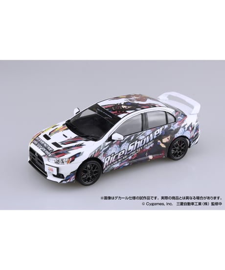 1/24 痛車　No.3　ウマ娘 プリティーダービー Ver.2 CZ4A ランサーエボリューション X ファイナルエディション `15(ミツビシ)　［アオシマ］
