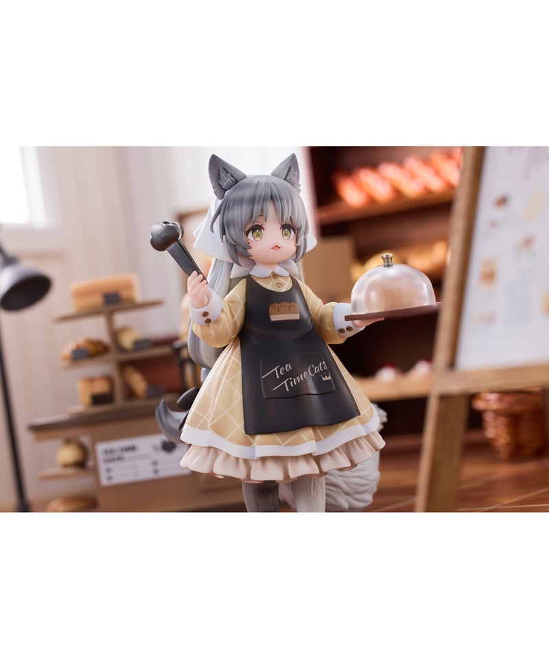 ティータイム キャッツ シーン』にゃん町“パン屋”店員&お客セット 完成