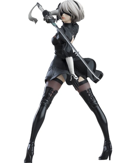 NieR:Automata Ver1.1a　POP UP PARADE 9S（ヨルハ九号S型）/POP UP PARADE 2B（ヨルハ二号B型） 全２種　塗装済み完成品