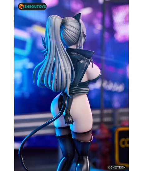 【予約】猫の女 Happyちゃん 1/6 完成品フィギュア 異色版　［ENSOUTOYS］