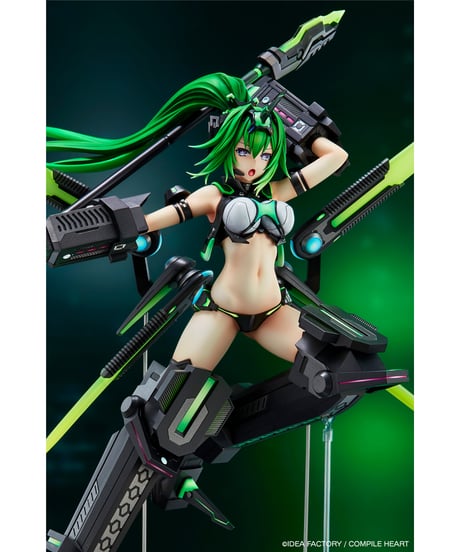 新次元ゲイム ネプテューヌVII ネクストグリーン　1/7　塗装済み完成品フィギュア　［ヴェルテクス］