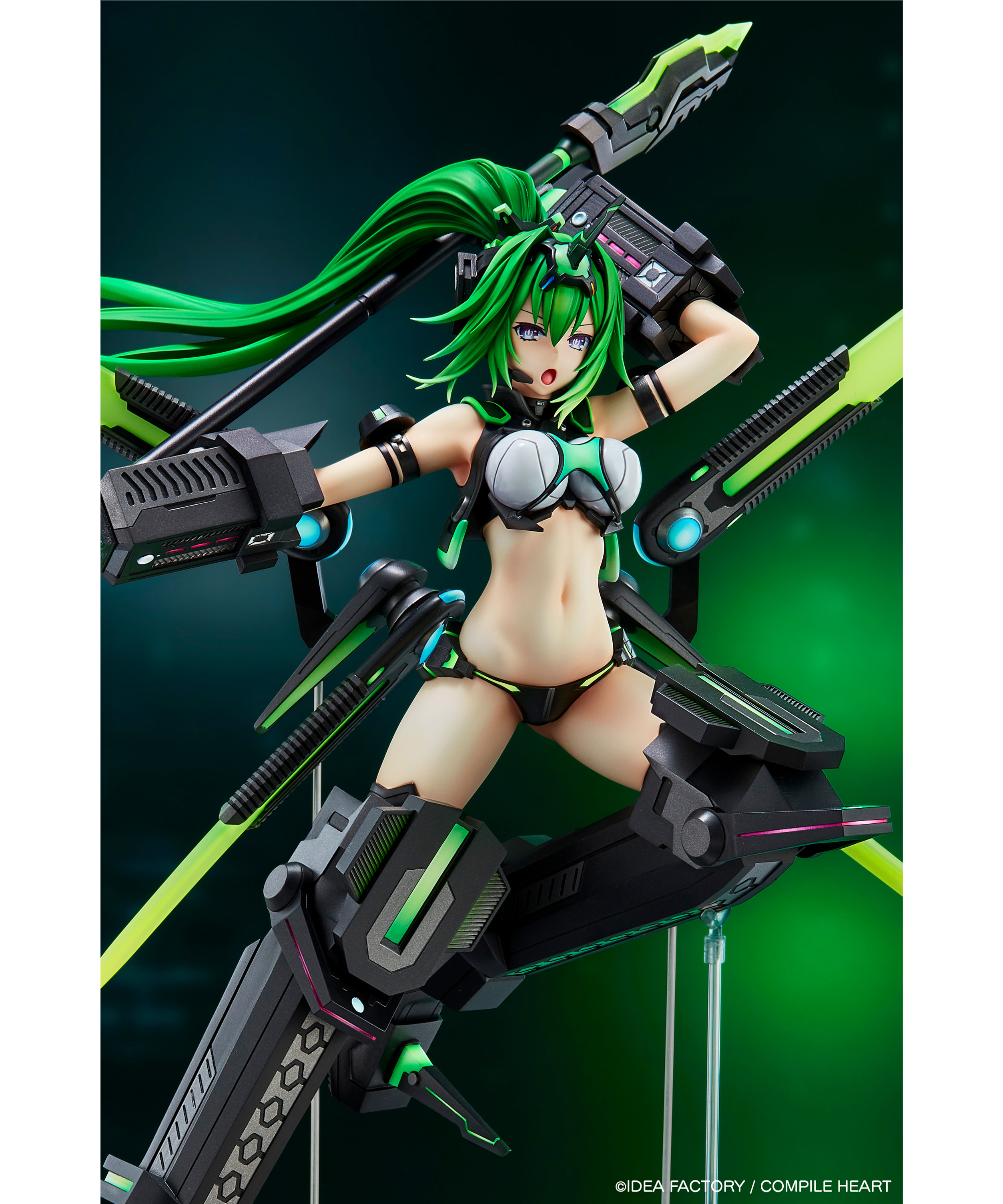新次元ゲイム ネプテューヌVII ネクストグリーン 1/7 塗装済み完成品