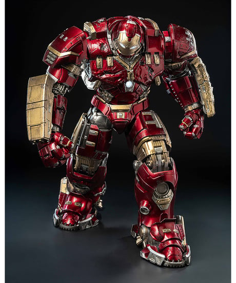【予約】DLX アイアンマン・マーク44“ハルクバスター”（バトルダメージ）　1/12スケール　塗装済み可動フィギュア　[threezero]