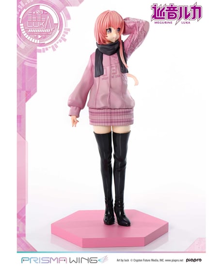 PRISMA WING ピアプロキャラクターズ  巡音ルカ "Art by lack"   1/7スケール完成品フィギュア