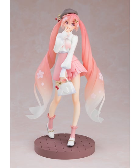 【SMILE VALUE 2025】POP UP PARADE 桜ミク お花見コーデVer.　 塗装済み完成品　キャラクター・ボーカル・シリーズ01 初音ミク　[グッドスマイルカンパニー]