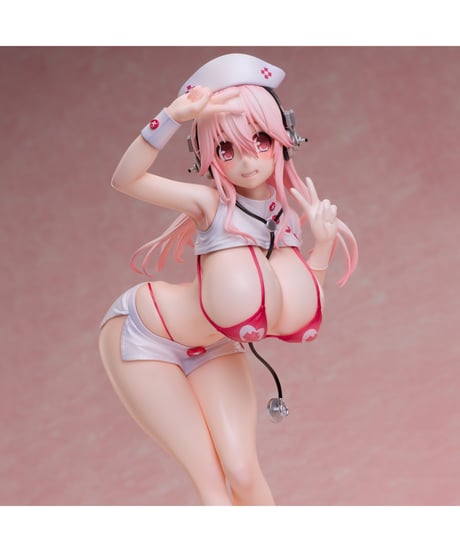 【予約】すーぱーそに子 ナースビキニver.　彩色済み完成品フィギュア　［ユニオンクリエイティブ］