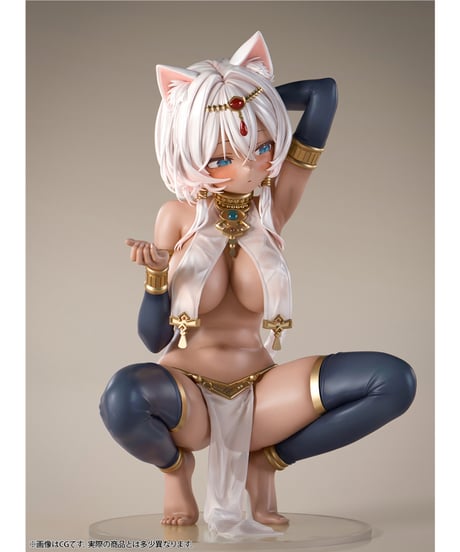 褐色猫娘 マウ 1/6スケール　塗装済み完成品フィギュア