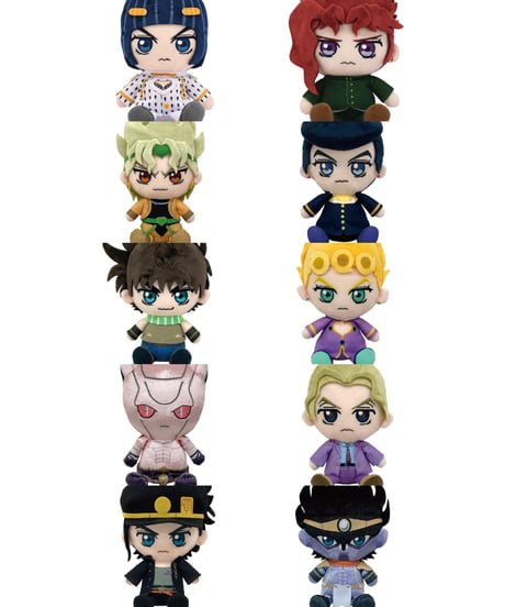 【予約】【送料無料】ジョジョの奇妙な冒険 Chibiぬいぐるみ　全10種　［バンダイナムコヌイ］