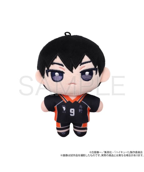ハイキュー!! ぬいパル（ぬいぐるみ）／日向翔陽/影山飛雄/孤爪研磨/黒尾鉄朗/木兎光太郎/赤葦京治　全６種　[ムービック]