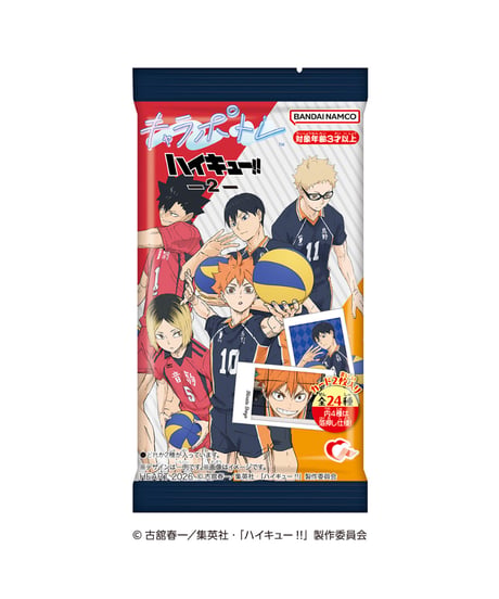 【送料無料】キャラポトレハイキュー！！２　10個入1BOX 　［ハート］