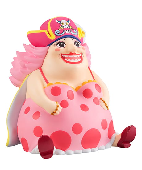 るかっぷ ONE PIECE ビッグ・マム　彩色済みフィギュア