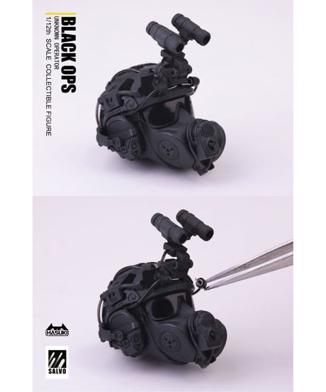 SALVOシリーズ SA01 ブラックオペレーションズ 1/12 完成品アクションフィギュア