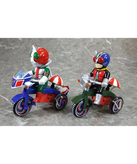 EX三輪車「仮面ライダーV3」仮面ライダーV3 Bタイプ/ライダーマン Bタイプ　全２種　［プレックス］