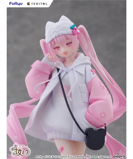 TENITOL 桜ミク Cool style[petit]　塗装済み完成品　［フリュー］