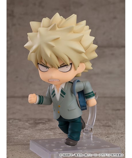 ねんどろいど 爆豪勝己 雄英制服Ver.　プラスチック製 塗装済み可動フィギュア【僕のヒーローアカデミア】