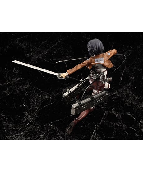 ミカサ・アッカーマン DX Ver.（再販）　1/8スケールフィギュア　プラスチック製 塗装済み完成品【進撃の巨人】