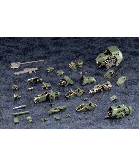バルクアームα 密林戦仕様（再生産）　コトブキヤ　プラモデル【ヘキサギア】