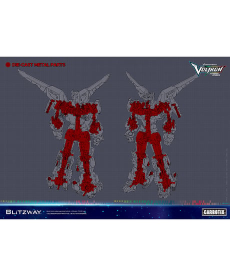 【予約】CARBOTIX ヴォルトロン　［BLITZWAY JAPAN］