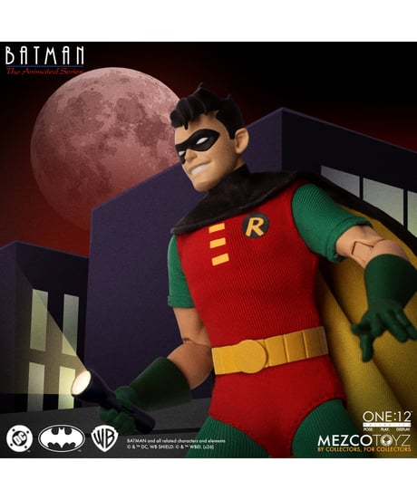 【予約】ワン12コレクティブ/ バットマン アニメイテッド シリーズ: ロビン 1/12 アクションフィギュア　［メズコトイズ］