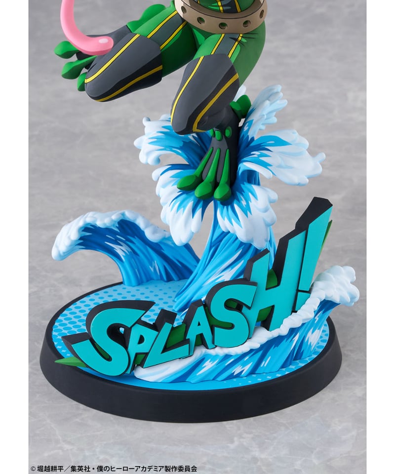 蛙吹梅雨　8/1スケールPVC製塗装済み完成品　ヒーロースーツVer. 予約】蛙吹梅雨 ヒーロースーツ 二次元化Ver. 1/8 塗装済み完成品 僕の