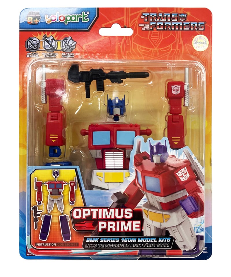 au × トランスフォーマー オプティマスプライム・バンブルビー・メガトロン 予約】BMK「トランスフォーマー/G1」 オプティマスプライム