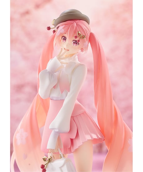 【SMILE VALUE 2025】POP UP PARADE 桜ミク お花見コーデVer.　 塗装済み完成品　キャラクター・ボーカル・シリーズ01 初音ミク　[グッドスマイルカンパニー]