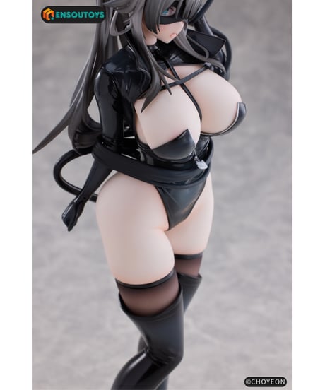 【予約】猫の女 Happyちゃん 1/6 完成品フィギュア 異色版　［ENSOUTOYS］