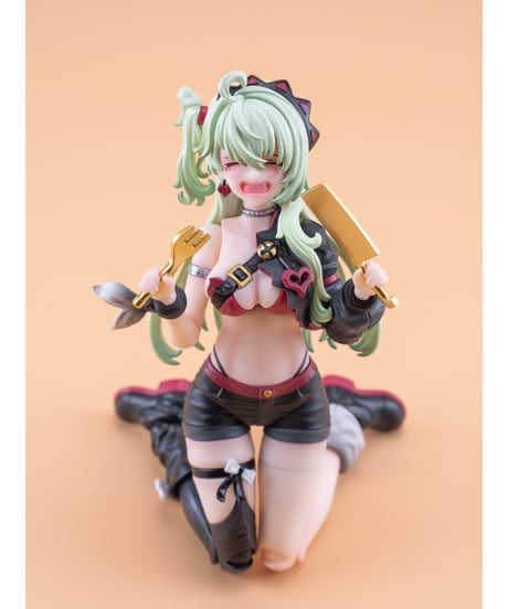 【予約】魔音天使・星川猫猫 1/12 完成品アクションフィギュア 緑髪Ver.　［次元具象(EXSSRION)］