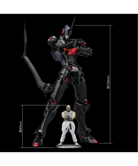 プライオボット ラゼンガン（二次再販）　天元突破グレンラガン　プラスチックモデルキット　［ユニオンクリエイティブ］