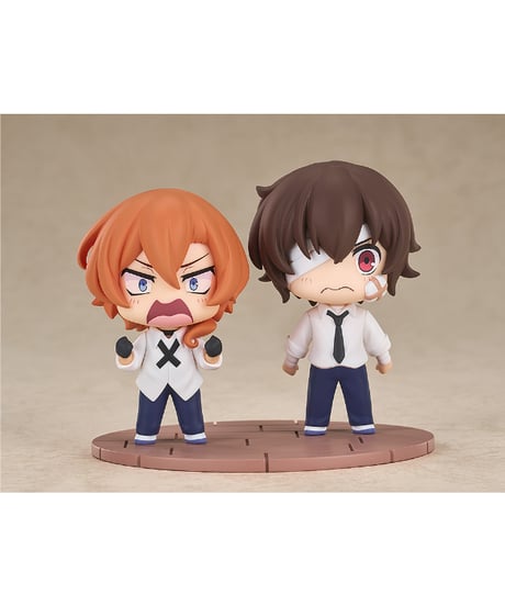 デフォルメフィギュア 太宰治＆中原中也 十四歳Ver.　文豪ストレイドッグス わん！　塗装済み完成品