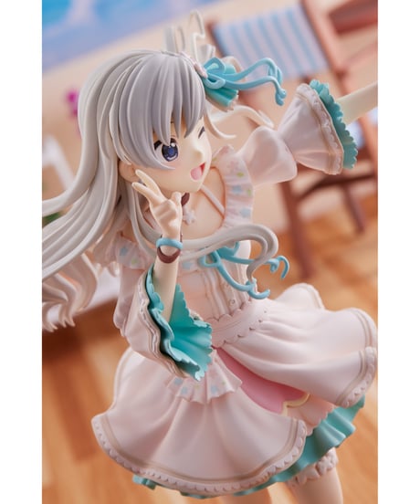 久川颯[O-Ku-Ri-Mo-No Sunday ! ]+　1/7　塗装済み完成品フィギュア　アイドルマスター シンデレラガールズ　［PLUM］
