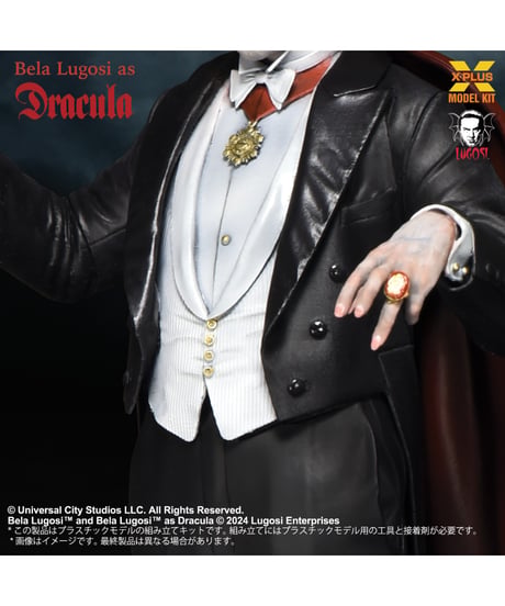 1/8スケール　ベラ・ルゴシ as ドラキュラ プラスチックモデルキット