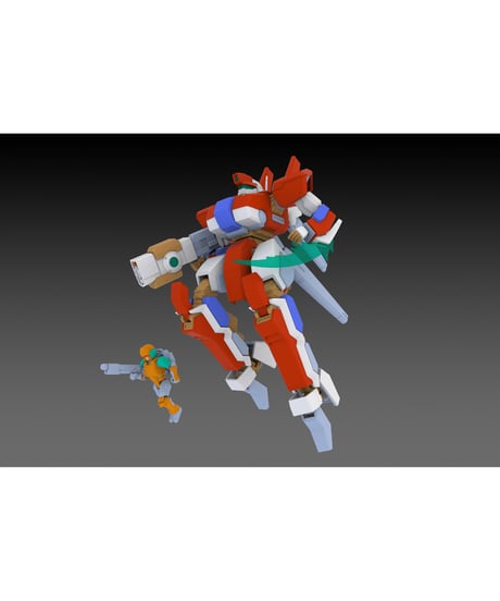 ウルフファング空牙2001　1/35 TYPE02 天雷(TENRAI）2P COLOR　プラスチックキット