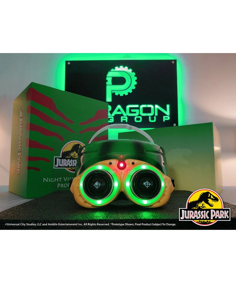 ジュラシック・パーク/ ナイトビジョン ゴーグル 1/1 プロップレプリカ