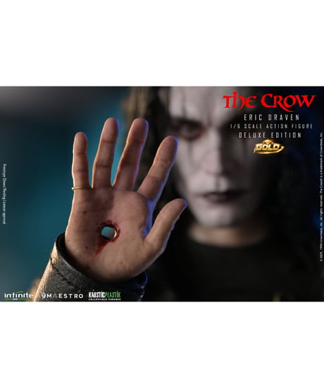 【予約】クロウ 飛翔伝説/ エリック・ドレイヴン 1/6 アクションフィギュア DX GOLD EDITION　［インフィニティスタチュー］