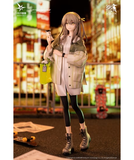 ドールズフロントライン UMP40 フルムーン Ver.　1/7スケール　PVC塗装完成品フィギュア