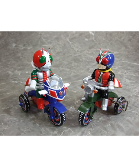 【予約】EX三輪車「仮面ライダーV3」仮面ライダーV3 Bタイプ/ライダーマン Bタイプ　全２種　［プレックス］