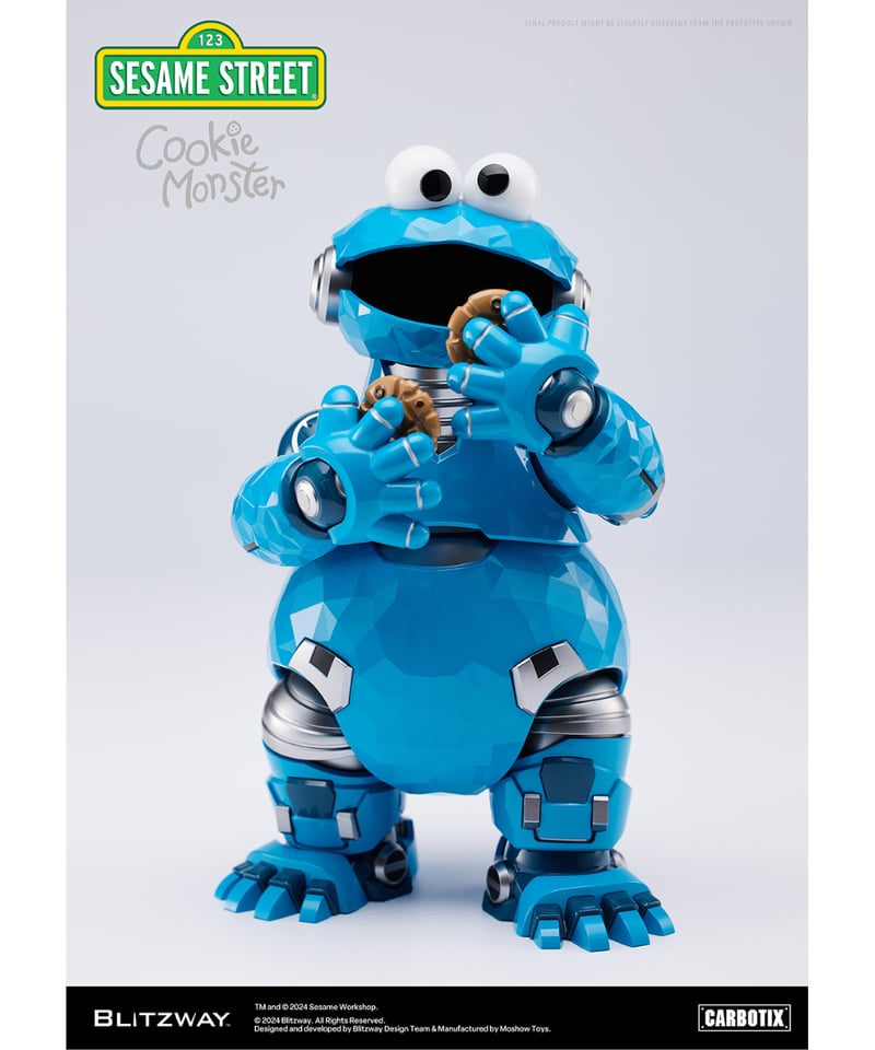 CARBOTIX COOKIE MONSTER クッキーモンスター セサミストリート
