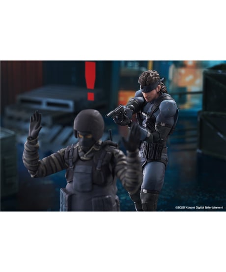 figma ソリッド・スネーク MGS2 ver. アップデートエディション METAL GEAR SOLID2 SONS OF LIBERTY  塗装済み可動フィギュア