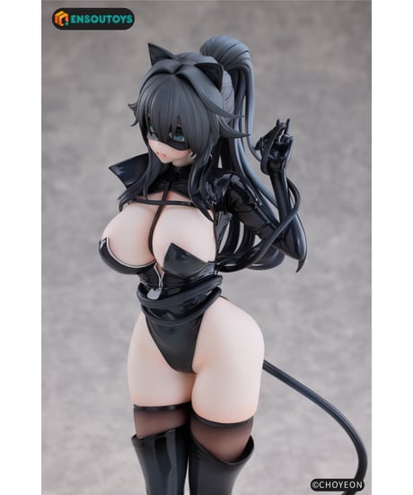 【予約】猫の女 Happyちゃん 1/6 完成品フィギュア　［ENSOUTOYS］
