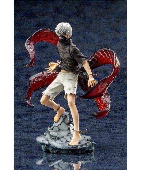 東京喰種トーキョーグール　ARTFX J 金木 研 AWAKENED リペイント ver.（再生産）　PVC塗装済み完成品