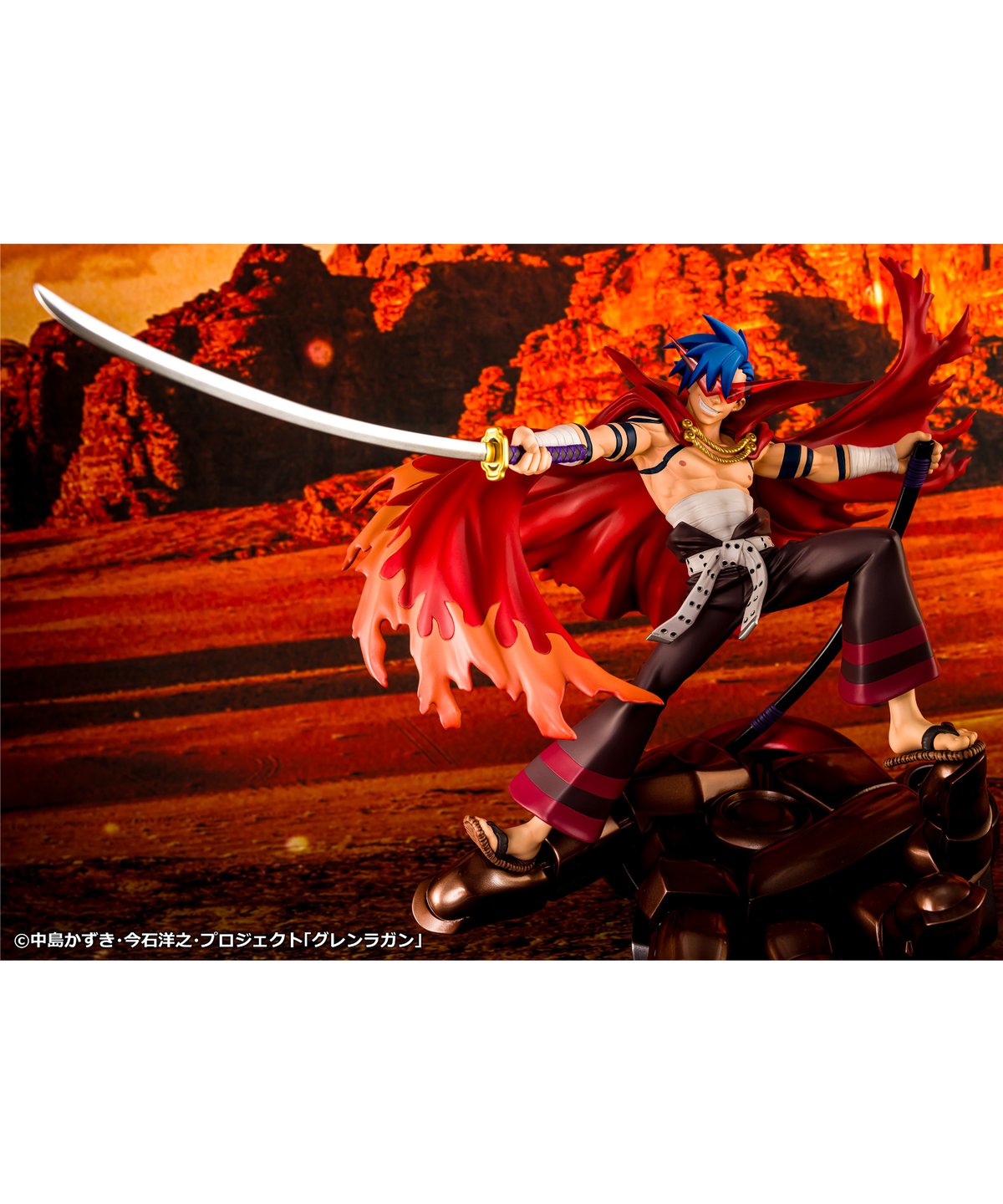 予約】『天元突破グレンラガン』スケールフィギュア「カミナ＆グレン