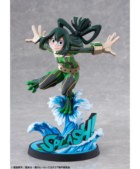 【予約】蛙吹梅雨 ヒーロースーツ 二次元化Ver.　1/8　塗装済み完成品　僕のヒーローアカデミア　［タカラトミー］