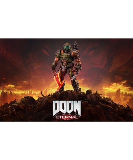 Doom Eternal figma ドゥームスレイヤー　塗装済み可動フィギュア
