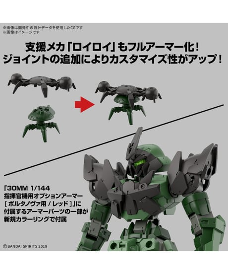 【入荷待ち】30MM 1/144 bEXM-15FA フルアーマーポルタノヴァ　プラモデル　［バンダイ］