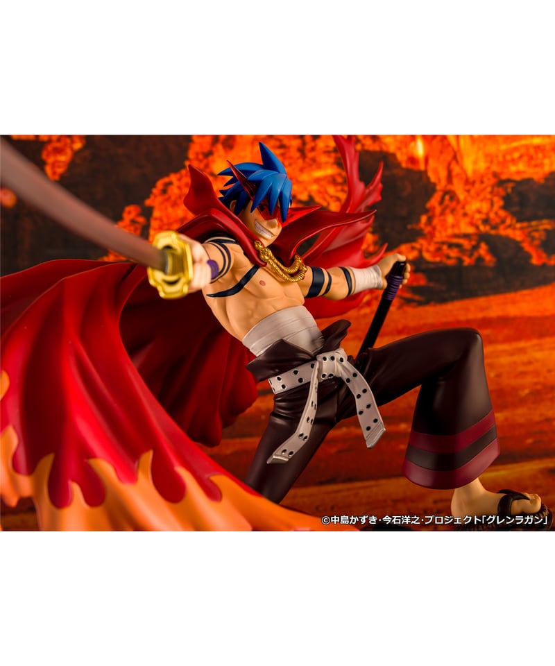 未開封　グレンラガン カミナ フィギュア Amazon.co.jp: 天元突破グレンラガン カミナ 1/8スケール PVC製