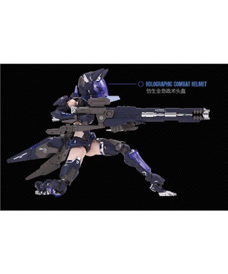 NUKE MATRIX　FANTASY GIRLS 第一弾 1/12 F.O.X Long Range Striker Unit プラモデル