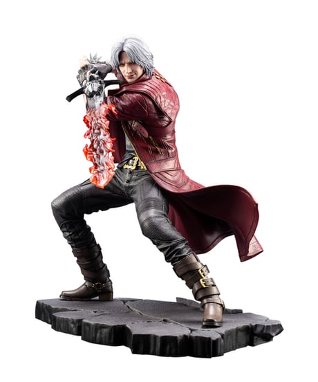 デビル メイ クライ 5　ARTFX J ダンテ 再生産　PVC塗装済み完成品