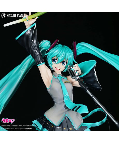 【予約】キャラクター・ボーカル・シリーズ01 初音ミク/ 初音ミク designed by KITSUNE STUDIOS 1/6 スタチュー　[ピュアアーツ]