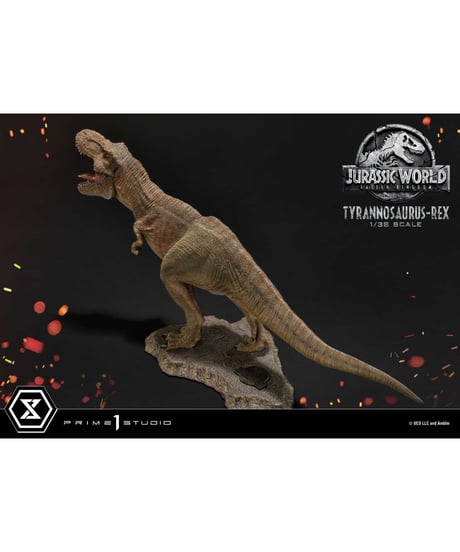 【予約】プライムコレクタブルフィギュア ジュラシック・ワールド：炎の王国 T-REX　1/38 スケール　［プライム１スタジオ］